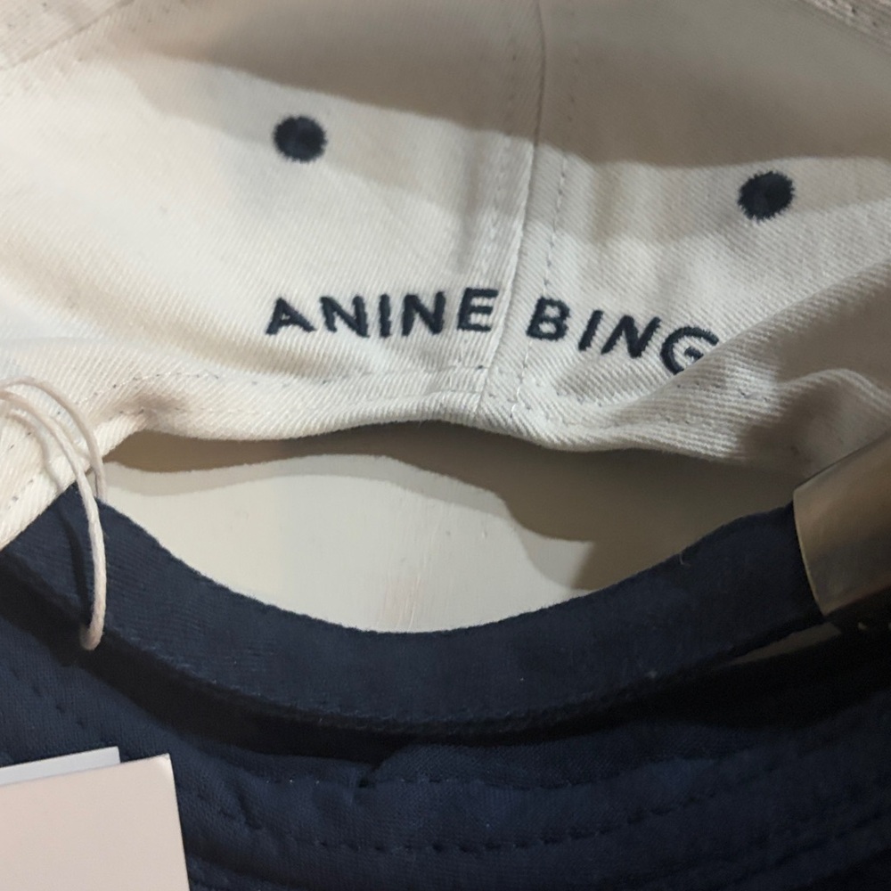 NWT Anine Bing Jeremy baseball cap - Picture 7 of 9